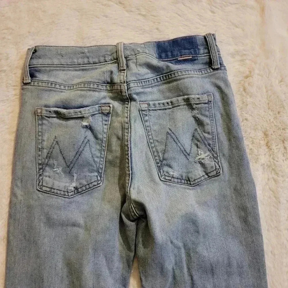 Mother Superior The Scrapper Ankle in Wicked Wild Calling Distressed Crop - Picture 12 of 12